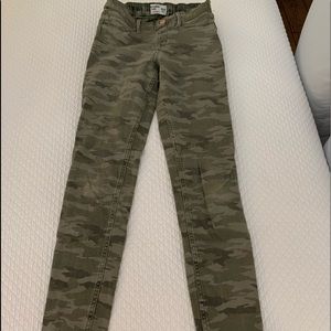 Abercrombie kids camo jeans!